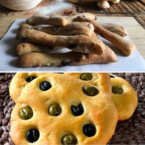 *Pane con olive una merenda completa
